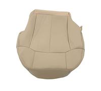 NBVGHPSRW Front Driver Bottom Seat Cover PU Leather Car Seat Protector Replacement for Chevy Suburban Tahoe Silverado 1999-2002 with Surface and Easy - Clean Design (Beige)
