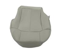 NBVGHPSRW Front Driver Bottom Seat Cover PU Leather Car Seat Protector Replacement for Chevy Suburban Tahoe Silverado 1999-2002 with Surface and Easy - Clean Design (Grey)