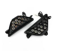 NBVUTYH Motorcycle Signal Lamp For Ninja For ZX-6R 2013-2023 For Ninja 250 2013 2014 2015 2016 2017 2018 2019 2020 2021 2022 Front Amber Left Right Turn Indicator Signal Lights(B)