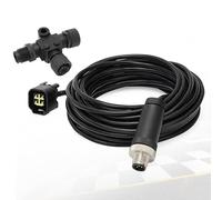 NBWIYQP Replace for 000-0120-37 Yamaha Engine Interface Cable Connects to NMEA 2000 Network (with T-Connector) for Yamaha Outboard 2006-2023（4.5m/15ft）