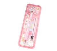 NBX 0.5mm Retractable Quick Dry Black Ink Fine Point Rolling Ball Gel Pen Smooth Writing Precise Control for School Office Home Use with 2 Refills and 6 Color Options Blue Orange