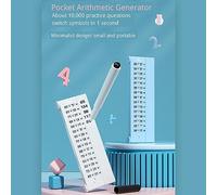 NBX Arithmetic Writing Board Reusable Early Education Tool for Kids Math Operation Fun Teach Equipment (1 to 30 Addition & Subtraction)