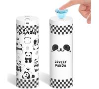 NBX NewmeBox Fingerprint Lock Pencil Case for Friendship Birthday Gift, Best Friend, Classmate, Kids, Long Battery Life, Cute and Multifunction Standing Pen Box with Calculator for Girls/Boys(Panda)