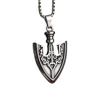 NBYGSC 925 Sterling Silver Pirate Necklace For Men And Women, Anchor Chain Necklace Pirates Of The Caribbean Sailor Anchor Pendant Jewelry, Skull Necklace Jack Sparrow Accessories