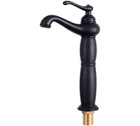 NBYGSC Faucets,Bronze Antique Copper Above Counter Basin Wash Basin Sink Basin Hot and Cold Mixed Water Single Hole Faucet Elegant