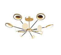 NBYGSC Industry Sputnik Chandelier,Dimmable Chandelier Lighting Fixture,During Light Remote Control Ceiling Light Lamps for Bedroom Dining Room Living Room Decor During Lighting,No Polar Dimmi