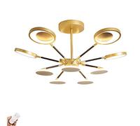NBYGSC Industry Sputnik Chandelier,Dimmable Chandelier Lighting Fixture,During Light Remote Control Ceiling Light Lamps for Bedroom Dining Room Living Room Decor During Lighting,No Polar Dimmi