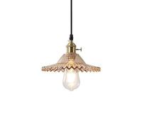NBYGSC Japanese Minimalism Pendant - Clear, Purple, Pink & Green Glass Lampshade Chandelier (Purple)