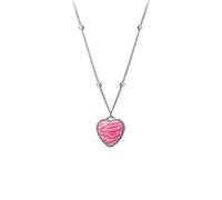 NBYGSC Necklace Elegant Woman Necklace Beautiful Heart Pendant Necklace Suitable for Date, Party, As a Gift for Girlfriend, Wife Ladies Necklace