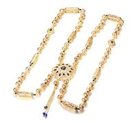 NBYGSC Necklace Fashion Boho Color Moroccan Wedding Dress Chest Shoulder Link Chain for Women Caftan Ethnic Back Body Jewelry,Necklace Household