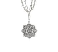 NBYGSC Necklace Pendant Chain Men Women Jewellery Pendant Necklace Double Layer Necklace For Women Jewelry Household