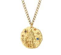 NBYGSC Necklaces For Women And Girls, 12 Constellation Necklace Amulet Vintage Coin Woman's Pendant, Saturn Necklace, Gemini Aries Pisces Virgo Scorpio Zebra Necklace