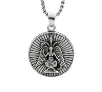 NBYGSC New 2025 Retro Ethnic Style Thai Elephant God Symbol Pendant Necklace Men's Punk Gothic Cool Decoration Jewelry Commemorative With You Accessories Trendy Creative Best For Gift