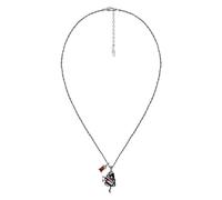 NBYGSC New 2026 Unisex Stainles Stell Lovely Style One Layer Chain Black White Drinking Cat Pendant Necklace Her Gift Jewelry Fashion Trendy Accessories Creative For Women And Men