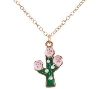 NBYGSC Palm Tree Necklace For Women, Coconut Palm Tree Pendant Necklace Cactus Bonsai Palm Necklace Potted Succulent Plants Necklace, Palm Tree Necklaces For Women, Tropical Necklace