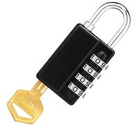NBYT Password Combination Padlock, Key, Password Two Kinds of Unlocking Methods, Applicable to School, Gym or Sports Locker Room, Fence, Tool Box