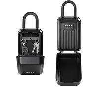 NBYT Portable Combination Lock keybox, Wall Mount,For House Keys Key Hiders to Hide a Key Outside,Waterproof Key Safe Storage Lock Box(With Shackle)