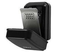 NBYT Portable Combination Lock keybox, Wall Mount,For House Keys Key Hiders to Hide a Key Outside,Waterproof Key Safe Storage Lock Box