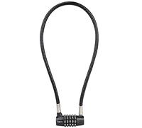 NBYT5-digit Cable Wire Combination Padlock - 22" Length - Approx. 5/16" Diameter, Reset Code for Cabinet Door Handles, Bikes, Gates, Gyms, Schools, Sheds, Lockers, Helmets, Pet Doors Padlock