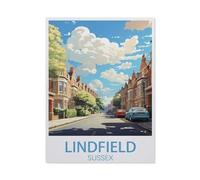 NBZRAOFV LindField Sussex,Funny Poster Wall Art Decor Metal Sign Poster-yV1017(8x12Inch)