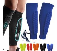 Achilles Shinbang Shields,Shinbang Protector 2.0,ShinDefender Shin Guards,Shinbang Ski Protectors,Shindefender Shin Guards,Shinbang Protector Ski (Blue,M)