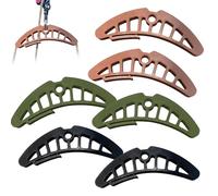 Nbzsmlkn Saddle Bridge Spreader for Hunting,Bridge Spreader, Saddle Hunting Hip Pinch Eliminator & Tree Saddle Accessories, Essential Tree Saddle Accessories for Comfort Relieves Hip (6 Pcs)