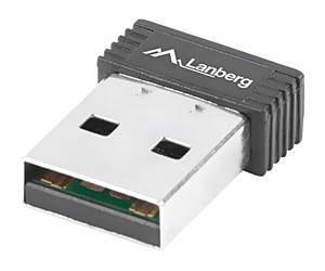 NC-0150-WI computer card: WiFi network USB A male USB 2.0 black LANBERG