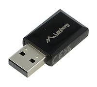NC-0900-WI computer card: WiFi network USB A male USB 2.0 black LANBERG