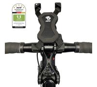 NC-17 Connect 3D Universal Holder #1 / Smartphone and Mobile Phone Holder for Bicycle, Bike, Motorcycle, Mobile Phone Holder for iPhone, Galaxy, Holder for Navigation, Mobile Phone, Black