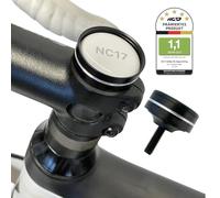 NC-17 Connect AirBox A-Headset Mount | Bicycle Mount with Anti-Theft Protection for Apple AirTag | Only for Bikes with A Headset | No Laser Engraving
