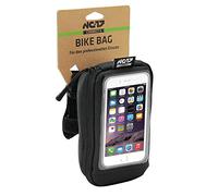 NC-17 NC-17 Connect Fahrrad Vorbautasche│Lenkertasche│Smartphonetasche│Handyhalter│Staufach│Kabeldurchlass│Touchscreen│Schwarz, Black, 4359