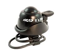NC-17 Safety Bike Bell/Aluminium Bicycle Bell for all Bikes/Bicycle Horn/clearly audible sound / 6, black