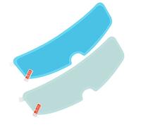 NC 2 pairs Motorcycle Helmet Lens Anti Fog Film Universal Helmet Anti-Fog Patch waterproof for Bicycle Protective Helmet Anti Fog Film Visor Shield Anti Fogging Riding safety