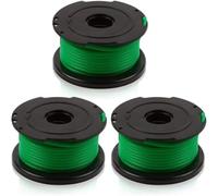 NC 3 Pieces Replacement Autofeed Spool Spool & Line For Black & Decker GL7033 GL8033 GL9035 Strimmer A6482 thread bobbins
