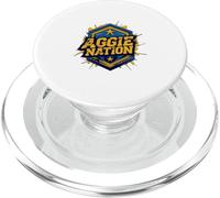NC A&T Univ Aggie Nation Graffiti Graphic PopSockets PopGrip for MagSafe