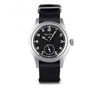 NC Baltany Dirty Dozen Watch Men D12 36MM Sea Gull ST1701 Automatic Movement BGW9 Luminous Vintage Military Wristwatches (Nylon Black), Strap