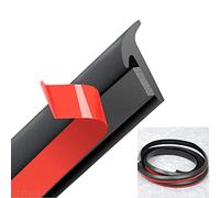 NC Car Door Edge Guards, 5M Car Door Moulding Rubber Sealing Strip Edge Trim Guards Protector Cover Black