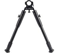 NC Clip-on 6-9 Inch Rifle Bipod Round Quick Installation, Adjustable Height, Foldable Quick Release Bipod
