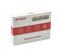 NC Gateron 35 PCS-Pack Authentic SMD RGB LED Compatible G Pro Switches for MX Mechanical Keyboard (Pro Yellow)