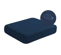 NC HOME Water Resistant Sofa Cushion Slipcovers, RV Seat Cushion Covers High Stretch Furniture Protector, Washable Covering Coats for Camper (Chair Cushion, Navy)