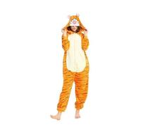 NC Joystart Adult Onesie Animal Pajamas Unisex Carnival Halloween Cosplay Costume Sleepwear (X-Large, Tigger)