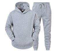 NC Mens Tracksuits 2 Pieces,Casual Hooded Sportswear Suit Athletic Long Sleeve Hoodie Loose Fit Jogging Sports Suit Warm Workout Sports Gym Jogging Sets Drawstring Sports Sweatsuits