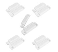 NC Security Alarm Reed Switch, Surface Mount Magnetic Contact Sensors for Doors & Windows, Normally Closed (Pack of 5)