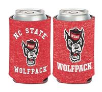 NC State Wolfpack TEAM HEATHERED Can Cooler 12 oz.