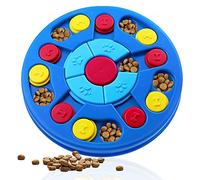 NC Yoboeew Dog Puzzle Toys Interactive Dog Toy for Puppy IQ Stimulation &Treat Training Dog Games Treat Dispenser for Smart Dogs, Puppy &Cats Fun Feeding (Level 1-3), Navy Blue