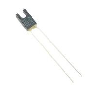 NC2 NCX Thermal Fuse TF Cutoff 2A 250V / 3.5A 125V / 50VDC 4A RH Square Temperature Switches 5Pcs(NC2 115C)