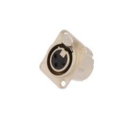 NC3FD-LX Connector: XLR Female Female PIN: 3 Straight Solder Silver NEUTRIK