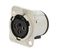 NC3FD-V CHASS. CON. FEMALE 3POLE V NEUTRIK