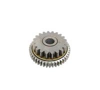NC450 Engine Parts Overrunning Clutch Electric Starter Plate With Double Gear And Needle Bearing Compatible With Motorcycle Models(45T Double Gear)