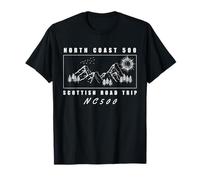 NC500 Mountain Landscape, Scottish Highlands Road Trip Gift T-Shirt